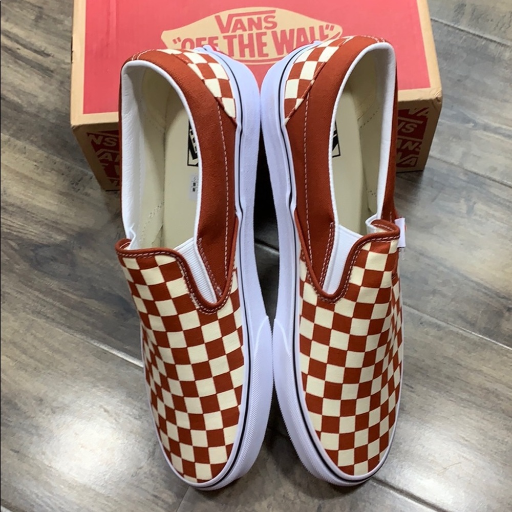 •VANS CLASSIC SLIP-ON Checkerboard PicntTrWt WMNS - Picture 12 of 16